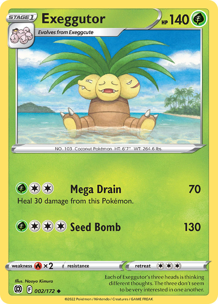 Brilliant Stars Exeggutor #2/172